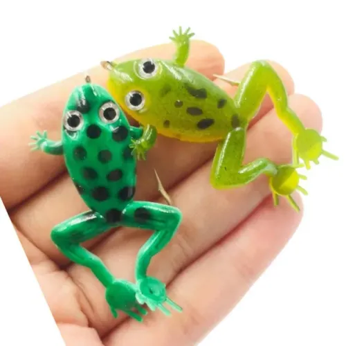 Isca De Sapo Perereca Silicone  Houjia Hooks Qw-1