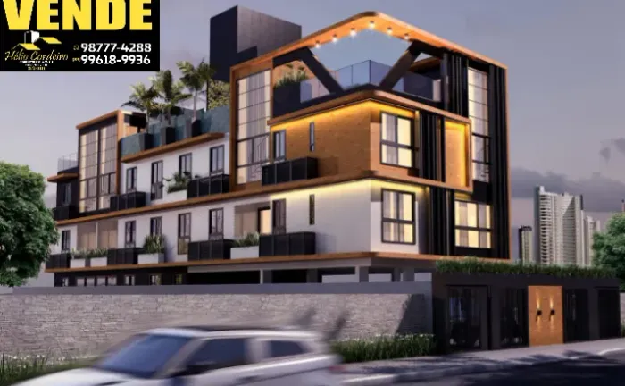 Cobertura Duplex nos Bancários com 02 quartos, sendo 01 suíte, solário e área gourmet.