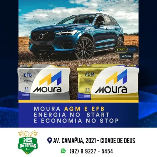 Mega Promoção Bateria Moura MF72 EFB !!! Start stop !!!