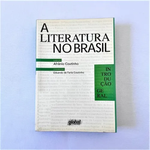 (Aceito cartão) Livro A Literatura no Brasil de Afrânio Coutinho