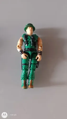 Boneco comando em ação