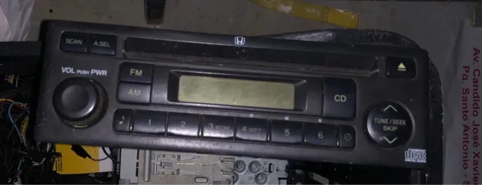 Som radio original Honda fit 04/08