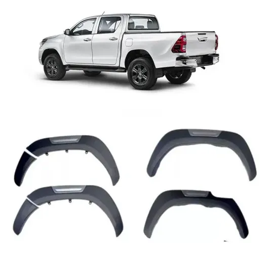 Alargador De Para-lamas Para Toyota Hilux 16/24 Tg Poli