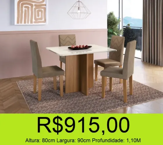 Mesa para cozinha