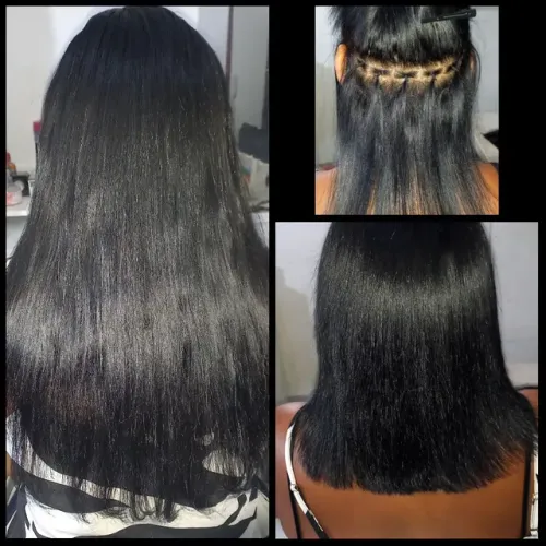 Mega hair ponto americano