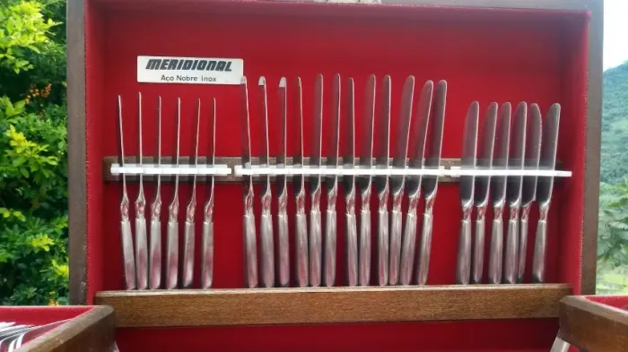 Faqueiro Inox Meridional 101 peças