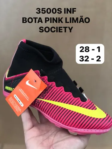 Chuteiras Infantis trava ou society 26 ao 33