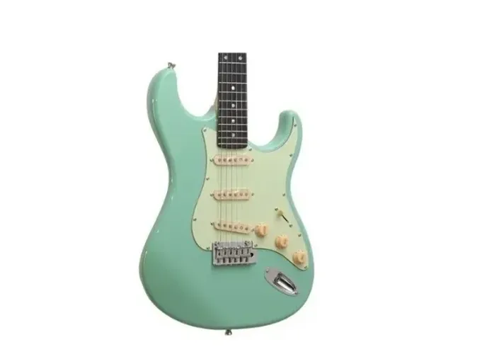 Guitarra Tagima T635 Surf Green NOVA e REGULADA
