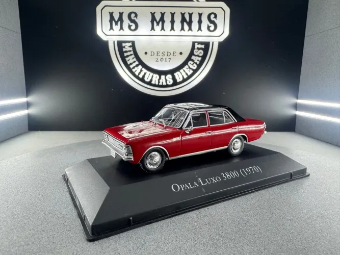 Miniatura Opala Luxo 3800 (1970) - Colecionável