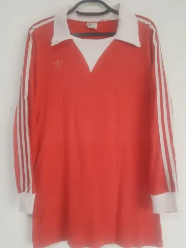 Camisa Bayern Munich Mundial Clubes 1976 #2 Bjorn Andersson Jogo Certificada