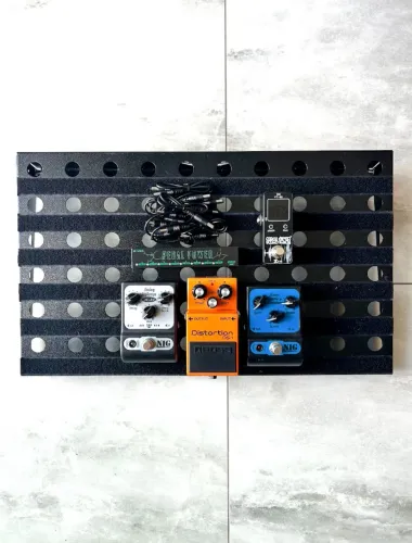 Set de pedais analógicos para guitarra