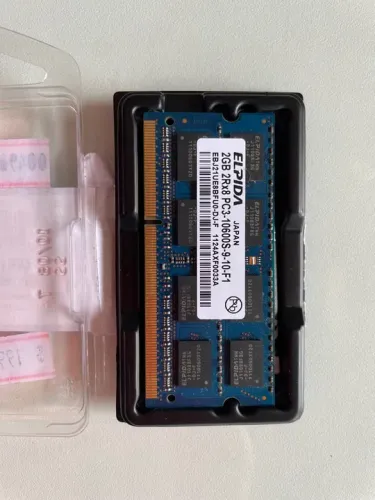 Memória RAM ELPIDA 2GB DDR3 10600S