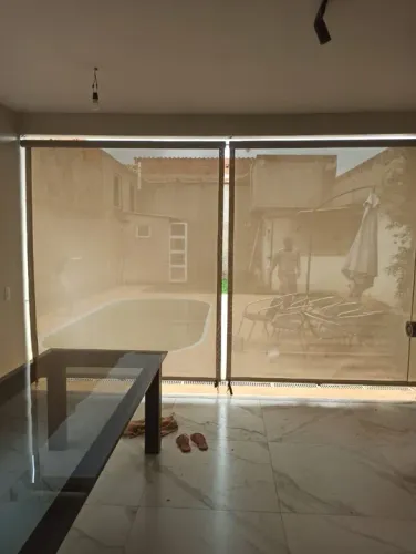 Toldos em telas para não perde a visibilidade da area externa 