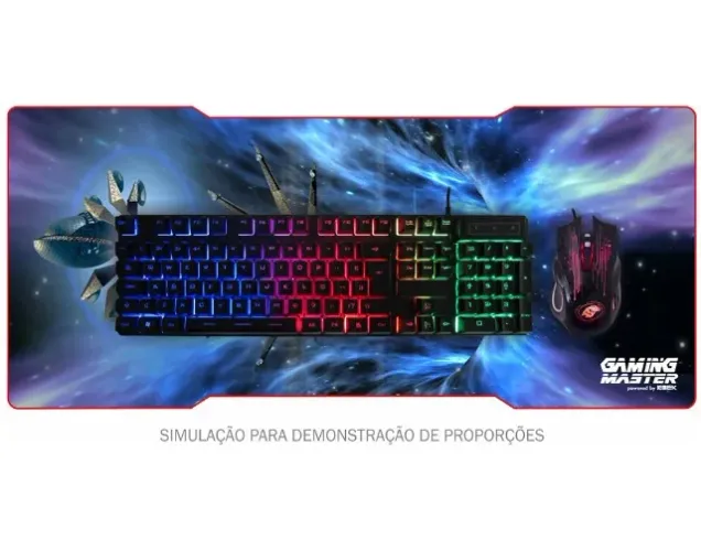 Mousepad Gamer Hyperspace - FX-X8335 + ENTREGA GRÁTIS + 1 ANO DE GARANTIA E EM ATÉ 12X