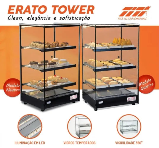 Estufa elétrica para salgados