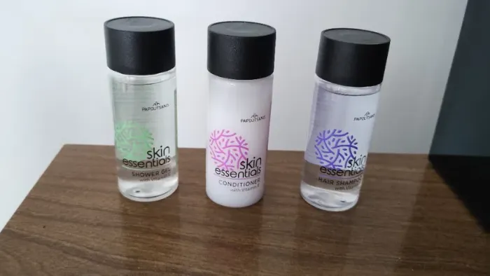 Shampoo+ cond+ gel para banho