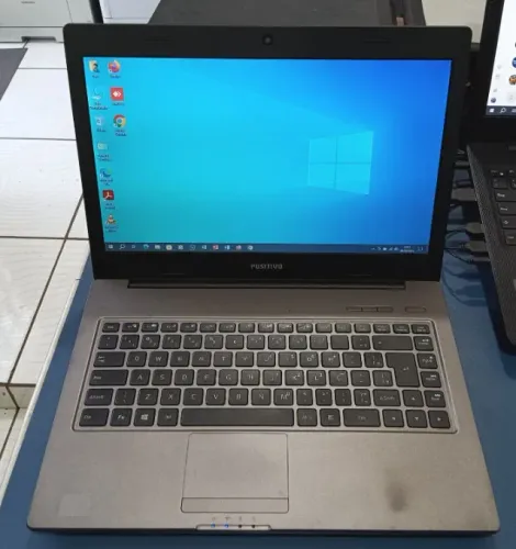 Notebook Positivo I3 8gb Ssd 120gb Tela de 14 Bateria Boa R$ 899,00
