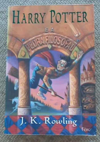 Harry Potter e a Pedra Filosofal - J. K. Rowling - Edição original 