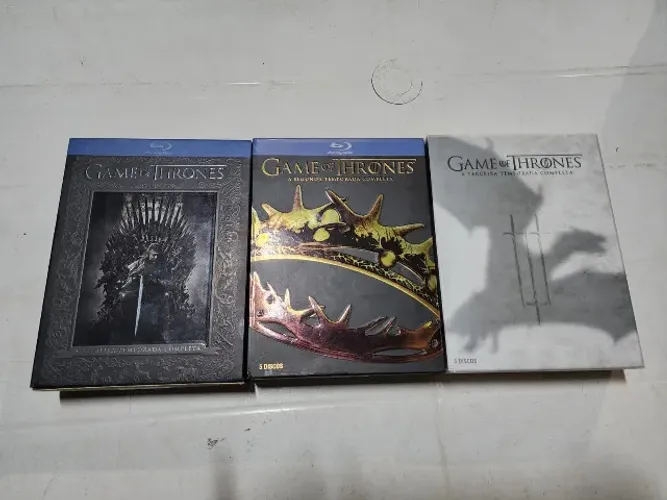 Box Game of Thrones - Temporadas 1, 2 e 3 (DVD Original)