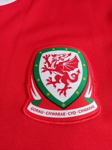 Camisa País de Gales, Seleção. Original Adidas. XL. Copa. Bale. Dragão. Taubaté.