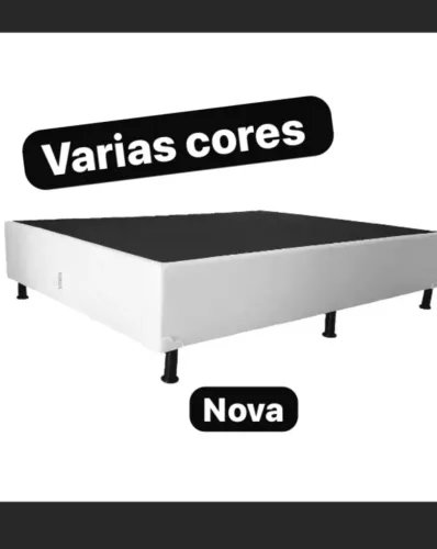 Cama box suporte Solteiro