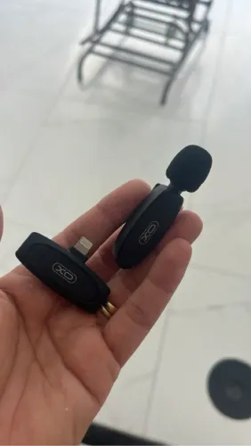 Microfone De Lapela Sem Fio para IPhone 