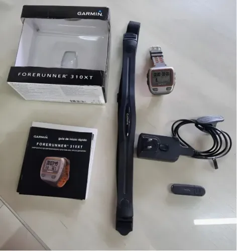 Relógio Garmin Forerunner 310xt Com Monitor Cardíaco E Gps (Usado)