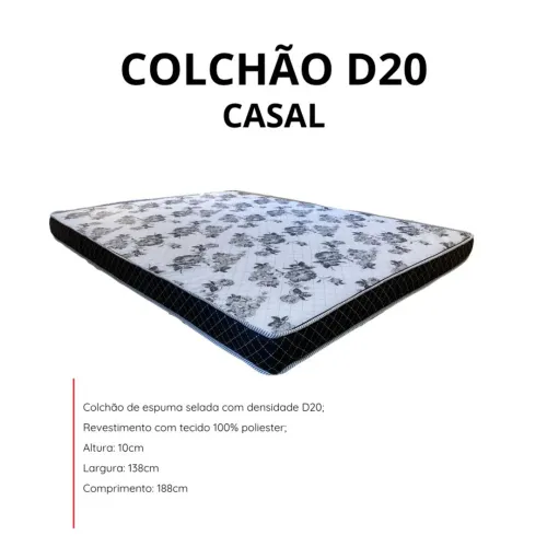 Colchão casal novo