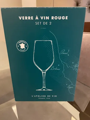 Kit 2 Taças para Vinho Tinto Atelier du Vin