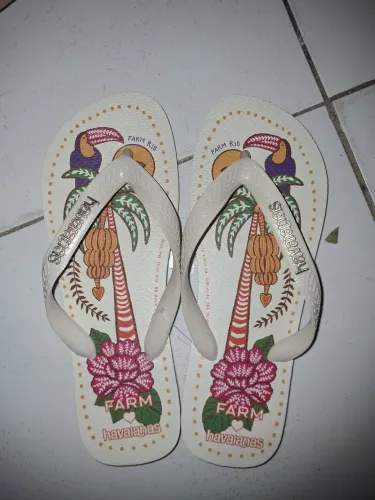 ORIGINAL! Chinelo Havaianas Farm Nascer de Verão 39/40