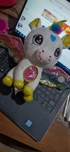 Baby Gemmy Unicórnio Barbie