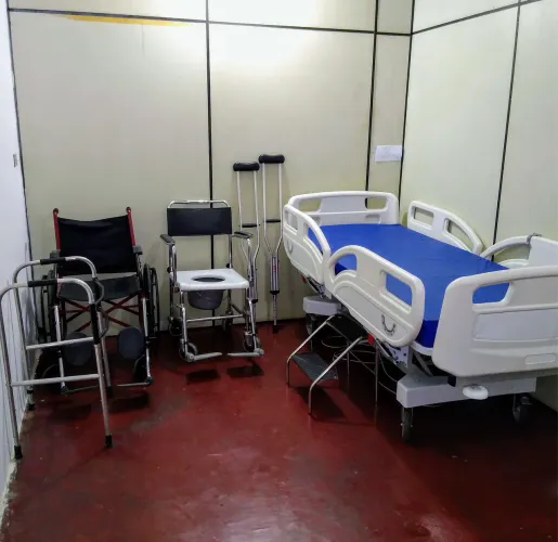 Cama hospitalar locação