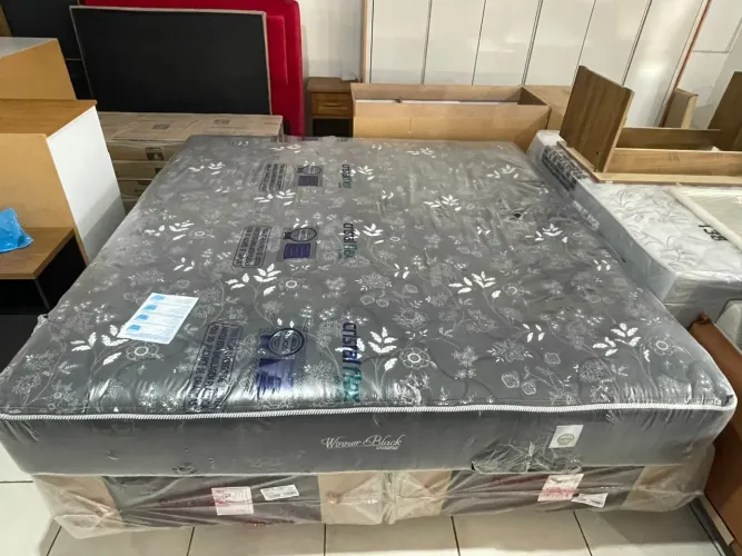Colchão Winner Black Cristal Flex king size 