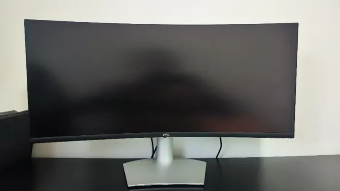 Monitor Dell S3422dw Curvo Wqhd 100hz 99% Srgb DCI-p3 34", colorido, prata