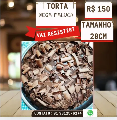 Torta Nega Maluca