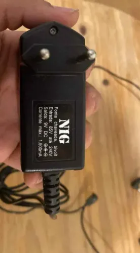 Fonte de pedais NIG 9V DC 1.5A Bivolt