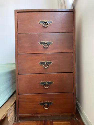 Gaveteiro madeira maciça