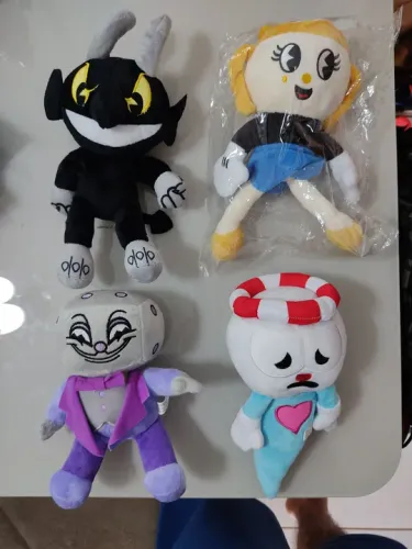 Pelúcias Cuphead preço por unidade
