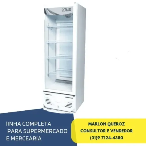 Refrigerador Expositor Polar branco 405 Litros