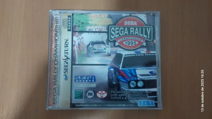 Sega Rally original Sega Saturn 