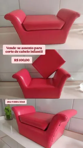 Assento para corte de cabelo infantil