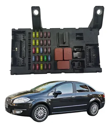 Caixa De Fusivel Fiat Linea 1.9 16v Flex 2008 2017 51825838