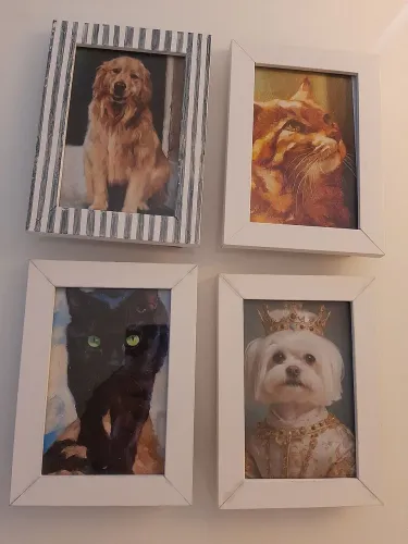 Porta retrato, com vidro casa quarto mesa TV lustre 