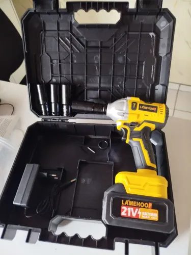 chave de impacto 21v super podente 1 bateria