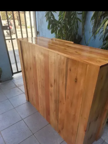 Balcão reto pra caixa