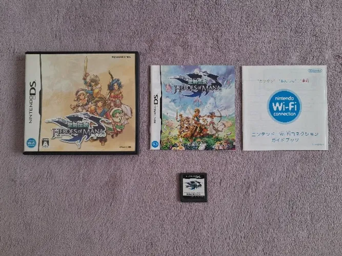 Heroes of Mana, Original, Japones, Completo, Nintendo DS