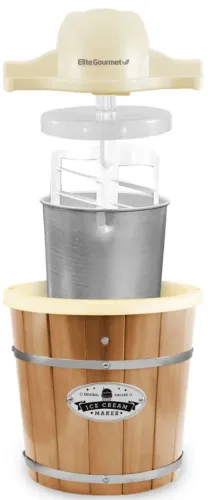 Máquina de sorvete e gelado caseira