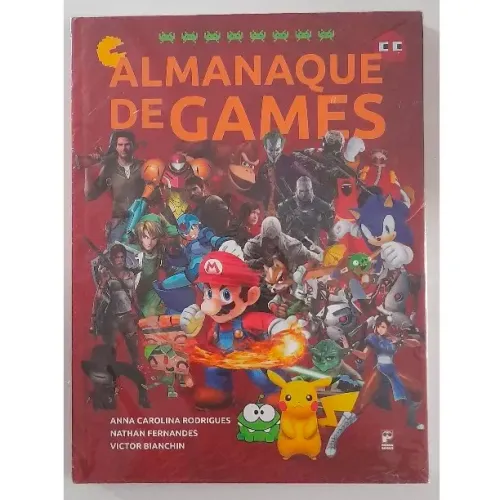 Livro Almanaque dos games (usado, mas como novo)
