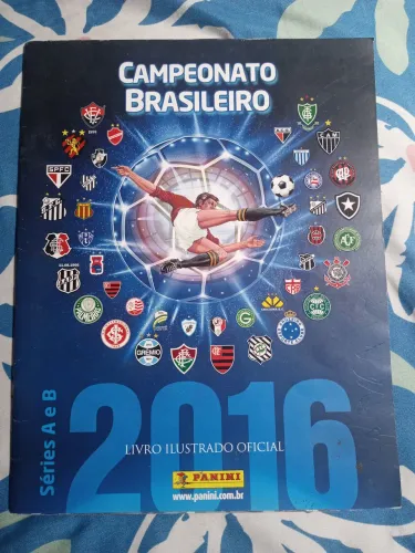 Álbum Campeonato Brasileiro 2016 não contém figuras