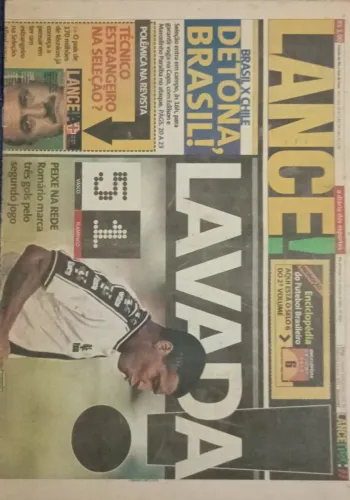 Jornal Lance, Vasco x Fla 2001
